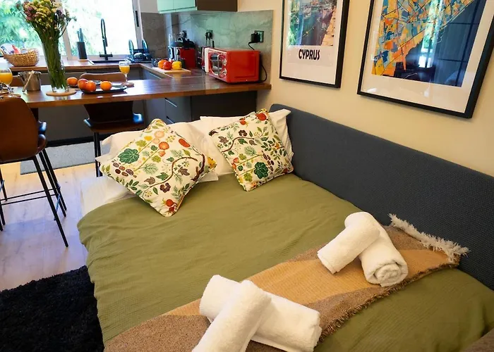 Apartmán 1 Bdr New Boutique & Prime Location Lemesos